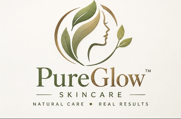 PureGlow Skincare logo sample